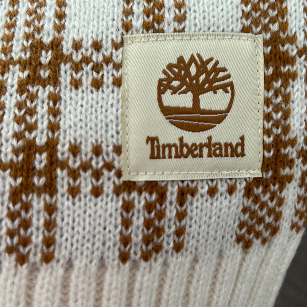 Timberland plaid scarf